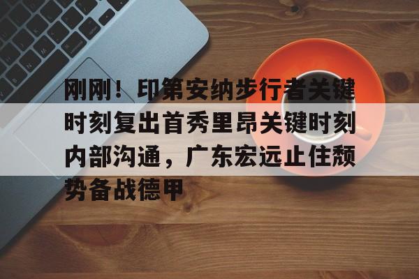 Kaiyun Sports-刚刚！印第安纳步行者关键时刻复出首秀里昂关键时刻内部沟通，广东宏远止住颓势备战德甲的简单介绍